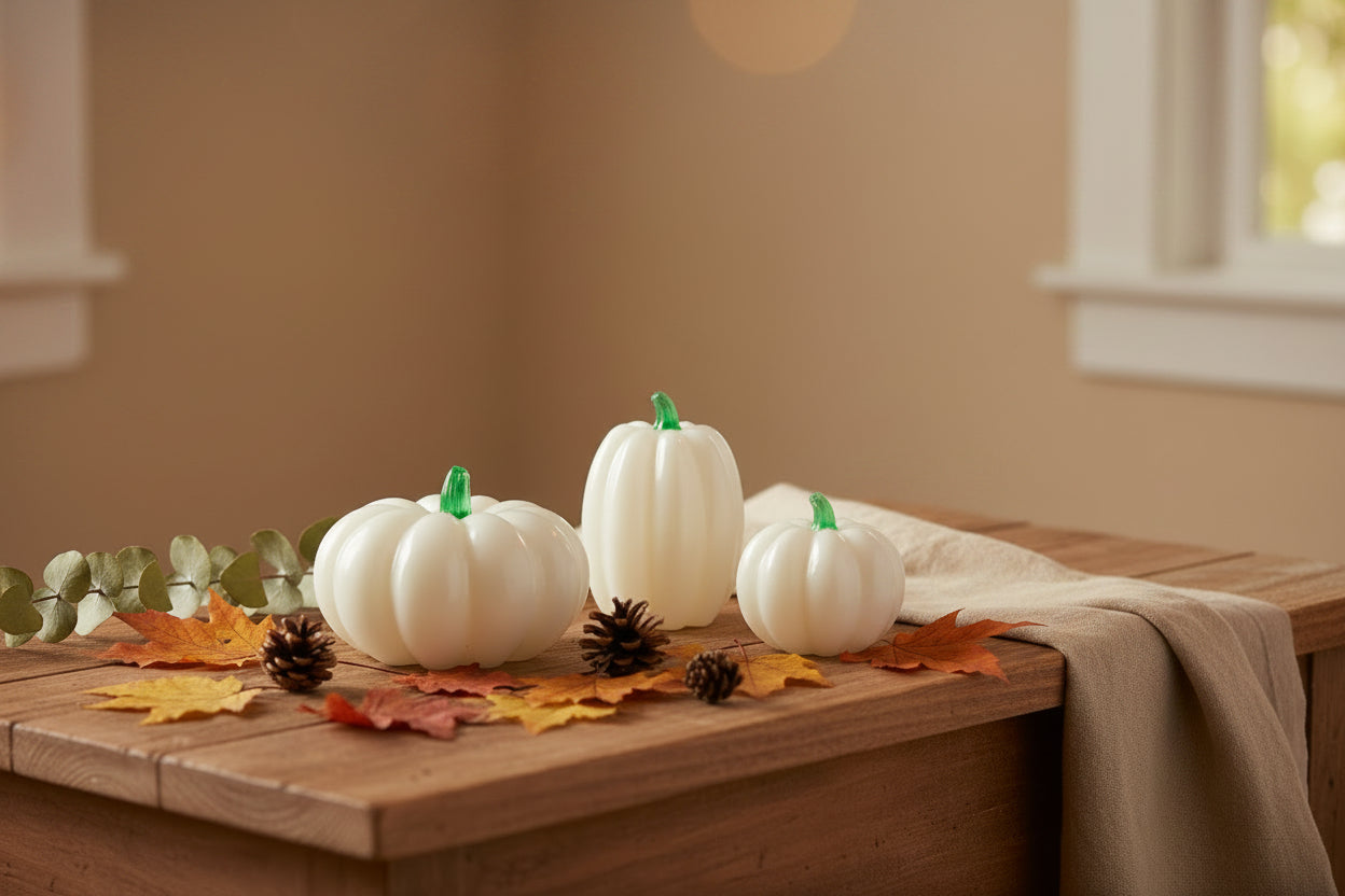 Mini Pumpkins - White
