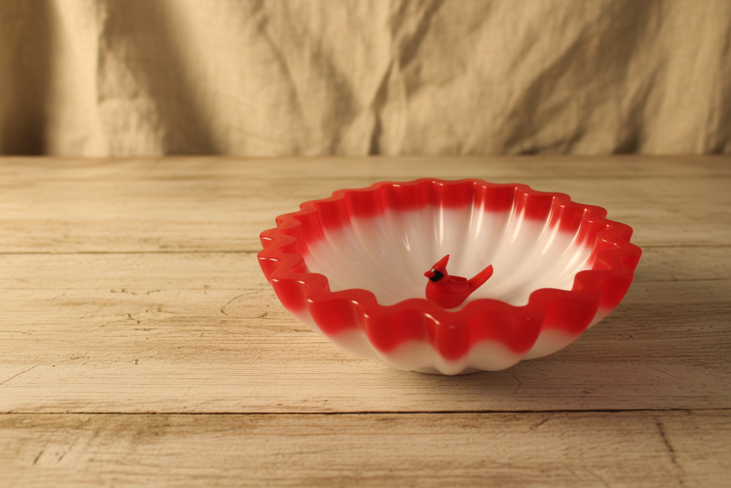 Cardinal Trinket Dish Lifestyle